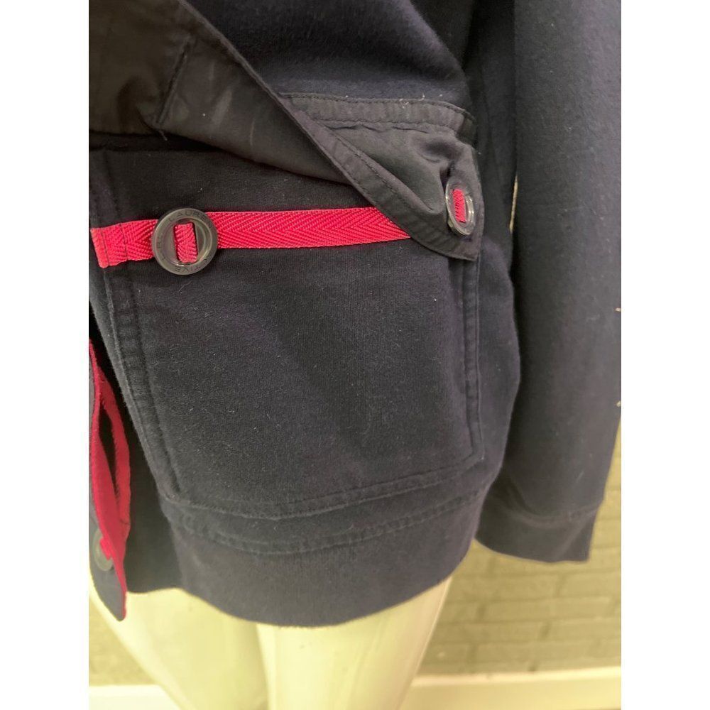 Ralph Lauren Navy High Neck Jacket Size L - Picture 3 of 9